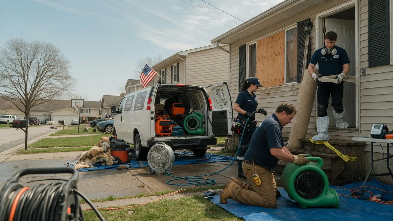 Water Damage Restoration in Caledonia, MI near me